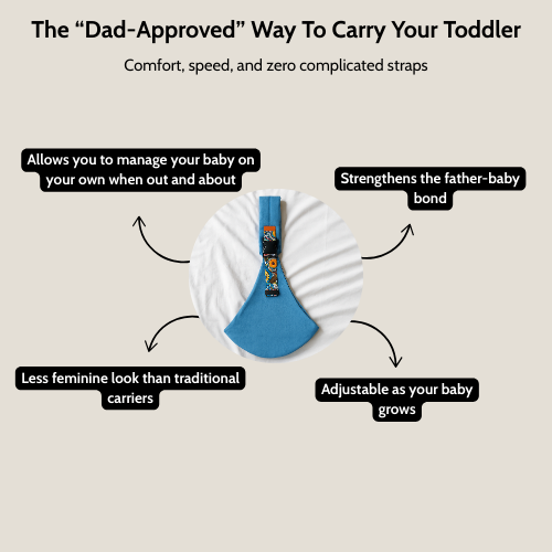 The Baby Carrier Built for Dads