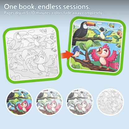 The Original Mess-Free Painting Book