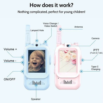 Lumy Video Walkie Talkies