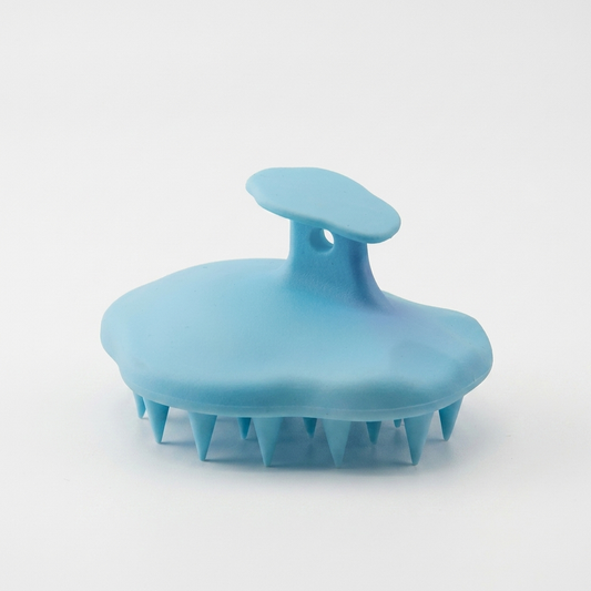 Silicone scalp massager brush